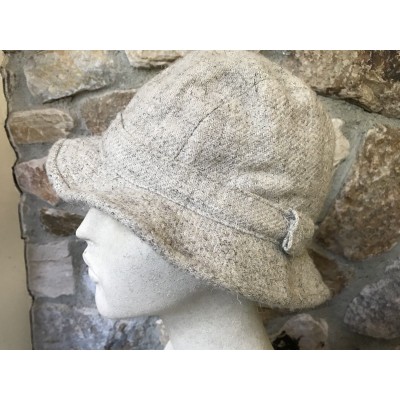 Lakeland Herdwick Fine Wool BIRCH Tweed Bucket Hat Made in ENGLAND 's M 21"  eb-08136583